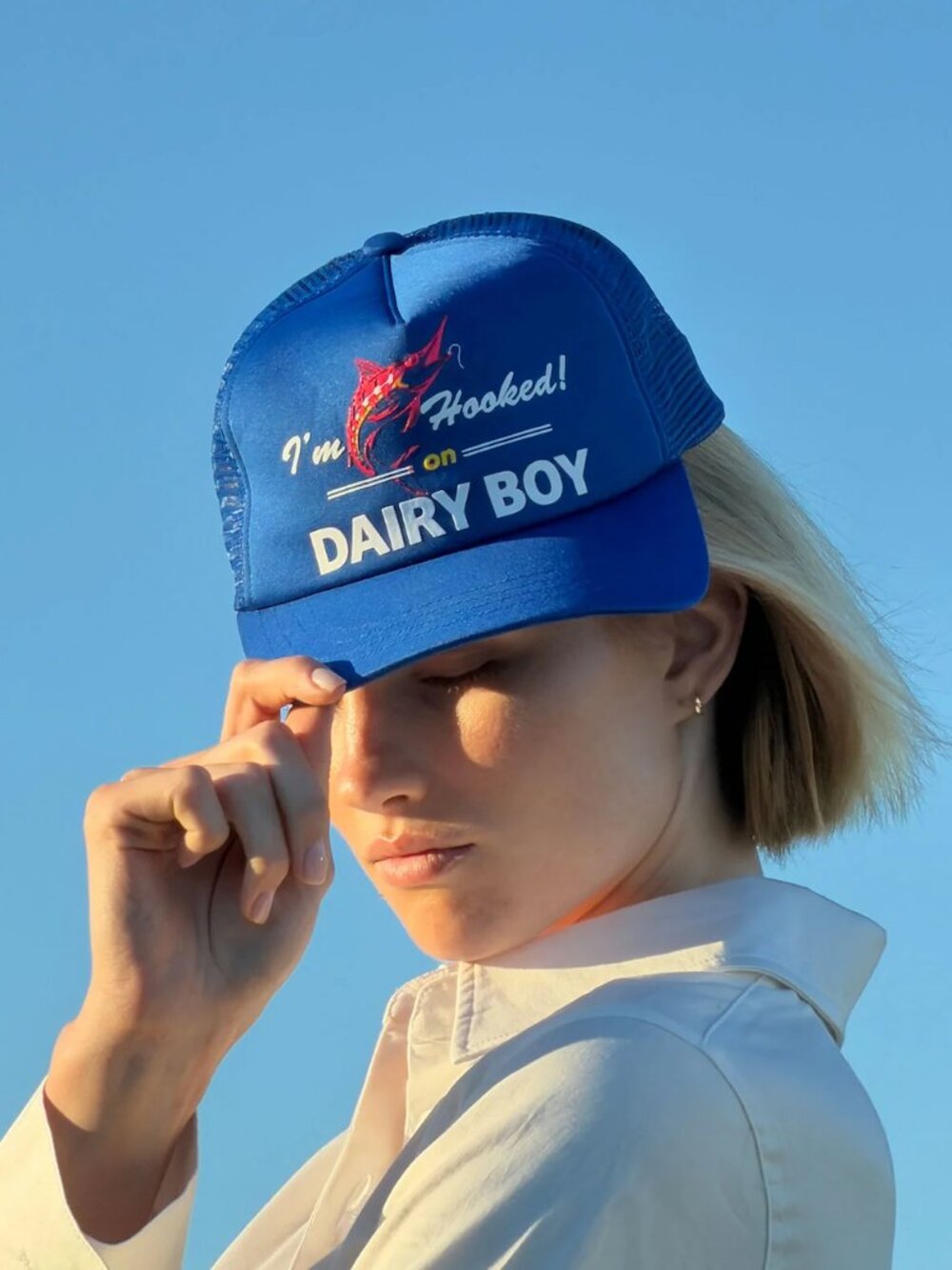 Dairy Boy - I'm Hooked Trucker Hat